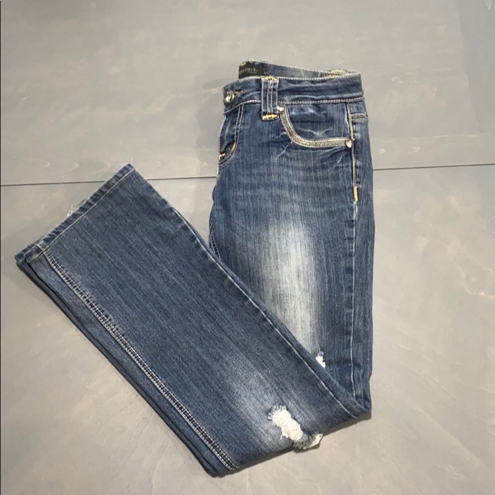 Rue 21 twentyone black slim bootcut Jeans